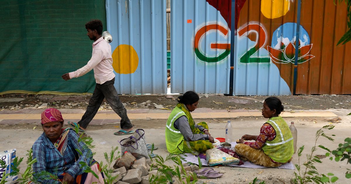 New Delhi got a makeover for the G20.  The city's poor say they were simply wiped out.