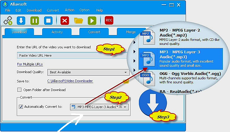 YouTube to mp3