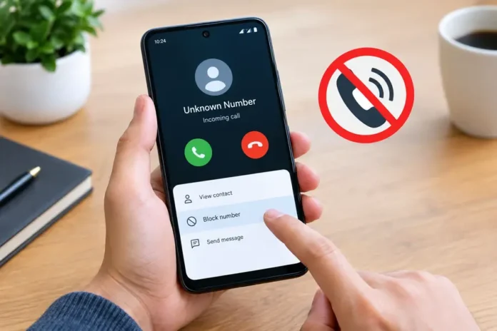 how to block calls on Android