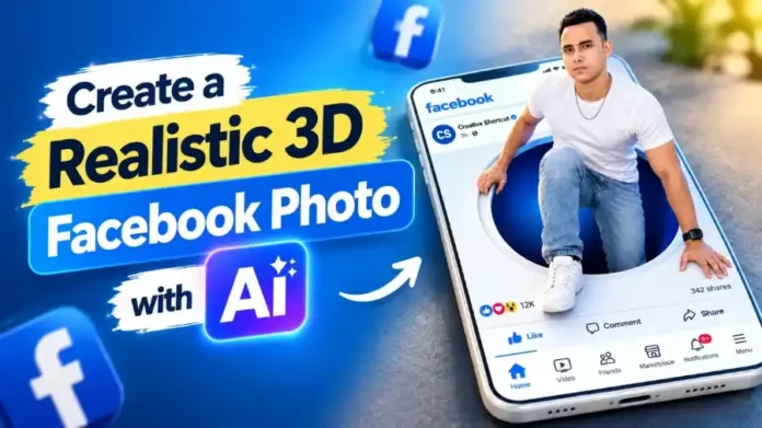 Create Stunning 3D Facebook Photos with AI