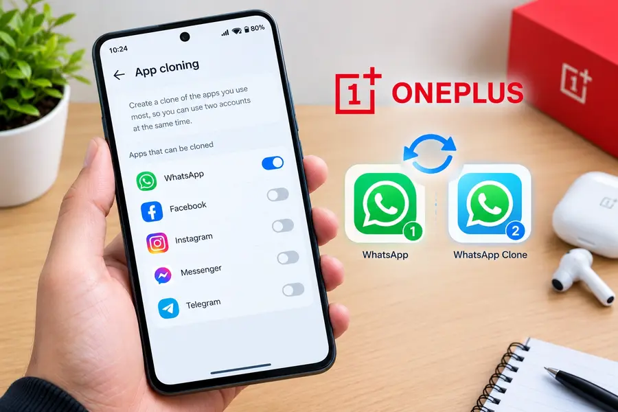 OnePlus app cloning